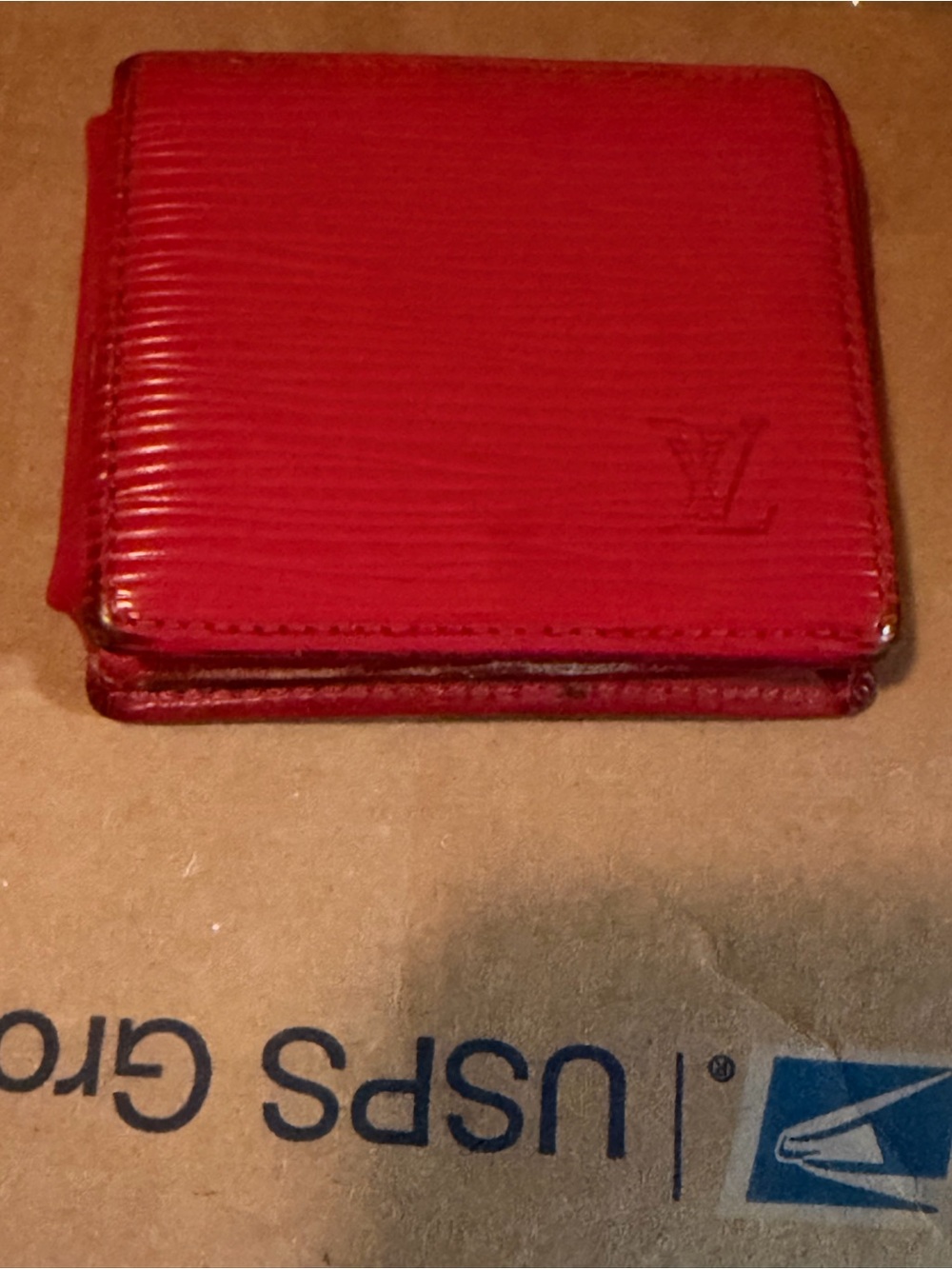 Louis Vuitton Red Epi Leather Change wallet - Picture 13 of 13